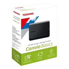 HD Externo Toshiba Disco rÃgido externo Portátil USB 3.0 Toshiba Canvio Basics HDTB510XK3AA 1TB Foto mini 2