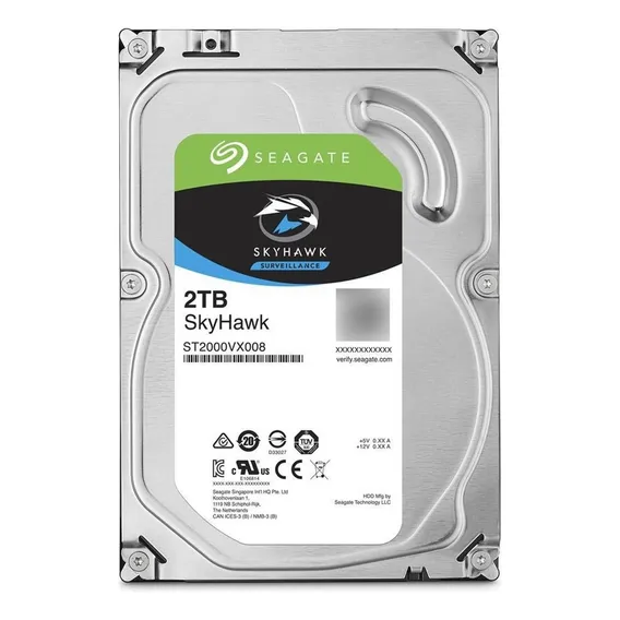 Hd Interno Seagate St2000vx008 Skyhawk 2tb Sata Iii 3.5 Foto 1