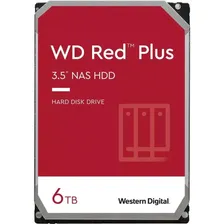 Hd Nas Wd 6tb Red Plus Sata 6gbps 5640rpm 256mb 3,5 Western Digital - Wd60efpx Foto mini 3