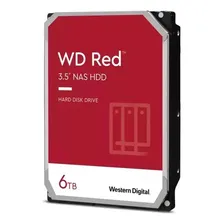 Hd Nas Wd 6tb Red Plus Sata 6gbps 5640rpm 256mb 3,5 Western Digital - Wd60efpx Foto mini 1