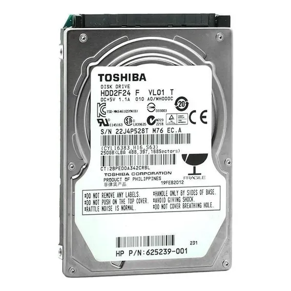 Hd Notebook 500gb Toshiba Foto 1