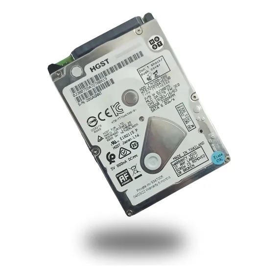 Hd Para Notebook Hgst 500 Gb Z7k500 7200rpm Slim 2.5 Foto 1