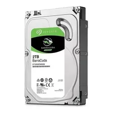 Hd Pc 2tb Sata3 256mb 7200rpm Barracuda Seagate Cor Prata Foto mini 1