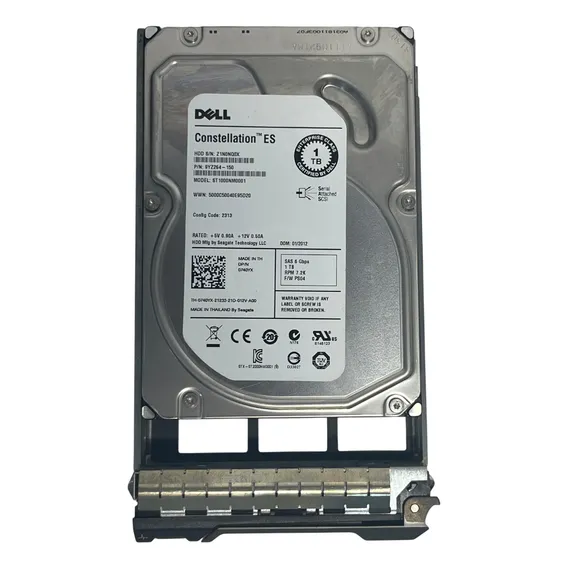 Hd Sas Dell 3.5 1tb 7.2k 6gb 0740yx 740yx Foto 1