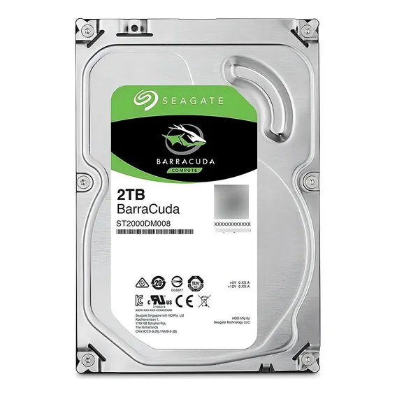 Hd Seagate Barracuda, 2tb, 3.5´, Sata - St2000dm008 Foto 1