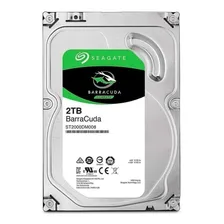 Hd Seagate Barracuda 2tb 7200rpm Cache 256mb Sata 3 Cor Prat Foto mini 1