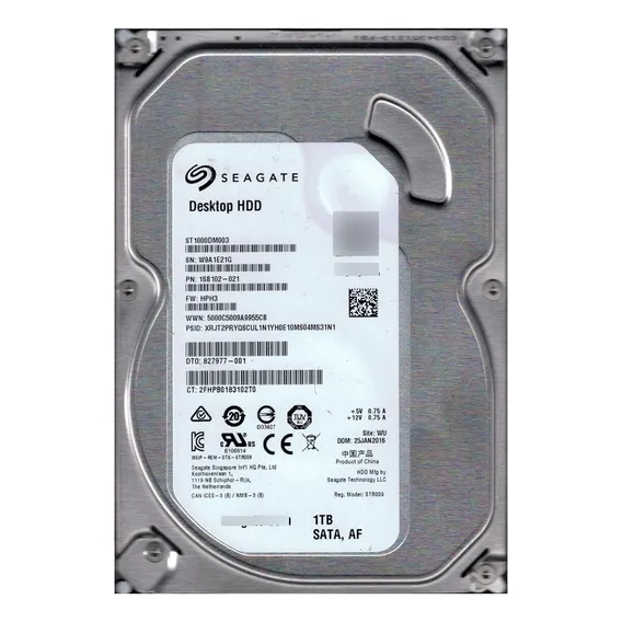 Hd Seagate Barracuda St1000dm003 1tb Foto 1