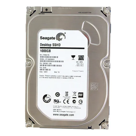 Hd Seagate HÃbrido Desktop Sshd 1tb 7200rpm 64mb St1000dx001 Foto 1