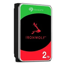 Hd Seagate Ironwolf 2tb Nas Sata6 5400rpm 256mb 3.5 - St2000vn003 Foto mini 1