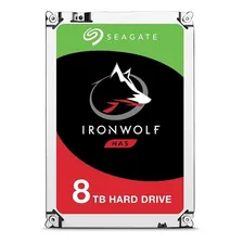 Hd Seagate Ironwolf 8tb Para Nas 7200rpm 256mb St8000vn002 Foto mini  3