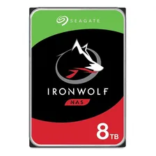 Hd Seagate Ironwolf 8tb Para Nas 7200rpm 256mb St8000vn002 Foto  mini 1