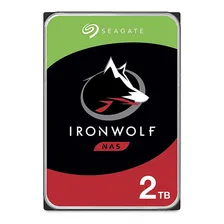 Hd Seagate Ironwolf Nas 2tb Sata Iii 64mb 5900rpm Cor Prata Foto mini 1