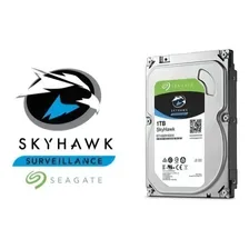 Hd Seagate Skyhawk 1tb 5900rpm 64mb Sata 6.0gb/s St1000vx005 Foto  mini 1