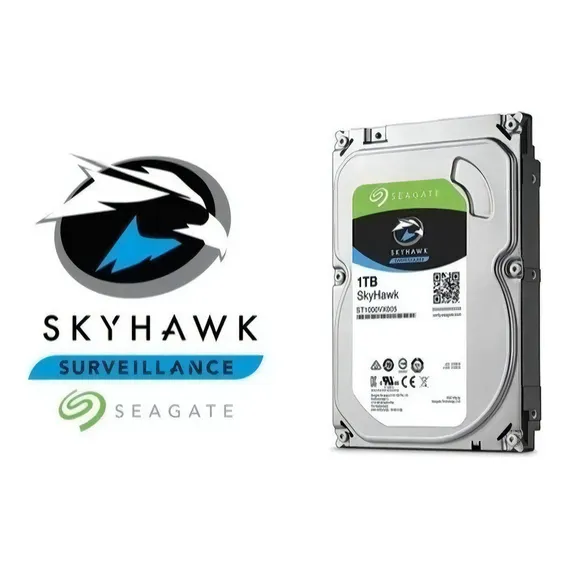 Hd Seagate Skyhawk 1tb 5900rpm 64mb Sata 6.0gb/s St1000vx005 Foto 1