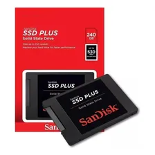 Hd Ssd 240gb Sandisk Plus® 530mb/s Sata 3 20x Mais Rápido Foto mini 3