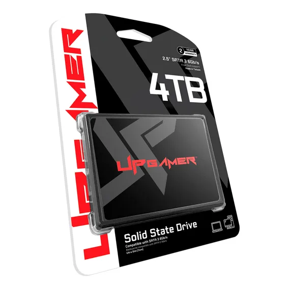 Hd Ssd 4tb Up Gamer Up500 2 Anos Blister Foto 1