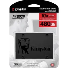 Hd Ssd Kingston 480gb - Sa400s37/480g Cor Preto Foto mini 4