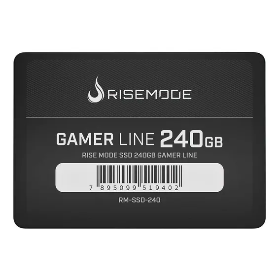 Hd Ssd Rise Mode Gamer Line 240gb Rm-ssd-240gb Cor Preto Foto 1