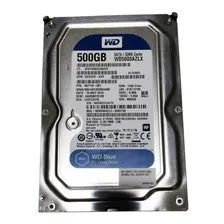 Hd Wd 500gb Wd5000azlx Sata Para Pc Desktop 32mb Cache Cor Wd Blue Foto  mini 1