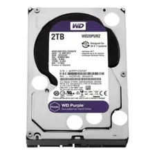 Hd Wd Purple Surveillance, 2tb, 3.5, Sata - Wd20purz Foto  mini 1