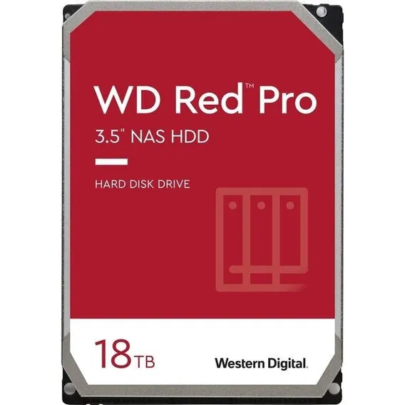 Hd Western Digital 18tb Nas Sata3 7200rpm 512mb Wd Red Pro Foto 1