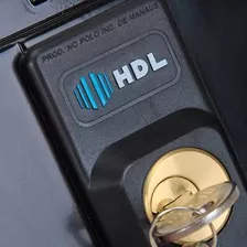 Hdl Fechadura Eletrônica C90 Abre P/dentro Fixa Preta Foto mini  3