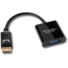 Hdmatters Adaptador Displayport-vga: 1920x1080, Dac 10 Bits, Plug & Play, Suporte Ati Eyefinity - Ideal Para Pc & Monitores! Foto mini 1