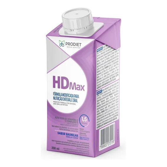 Hdmax 200ml - Prodiet - Sabor Baunilha Foto 1