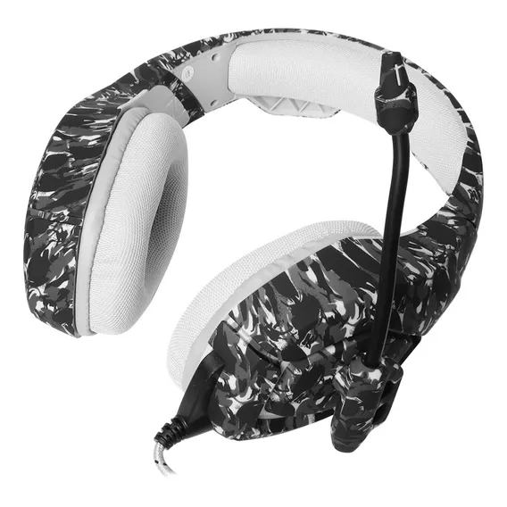 Headfone Gamer Dex Df 510 Camuflado P3 Microfone Ps4 Xbox Foto 1