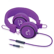 Headphone Multilaser Fun C/microfone Roxo - Ph090 Foto mini  2