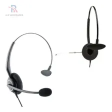 Headphone Para Telemarketing Rj9 Elgin - F02-1nsrj Atentente Foto mini 3