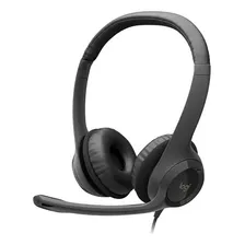 Headset com fio USB Logitech H390 Preto Foto mini 4