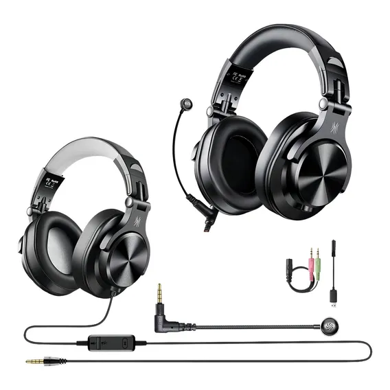 Headset Fone Dj Oneodio A71 Black Profissional Cor Preto Foto 1