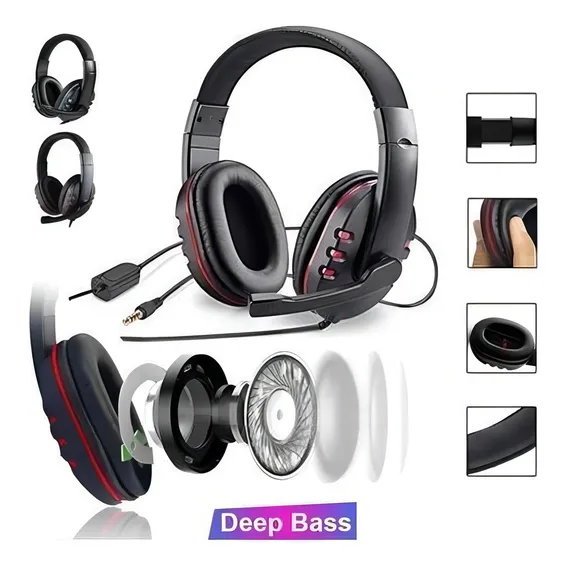 Headset Fone Ouvido Ps4 Playstation 4 Xbox One Jogos Online Foto 1