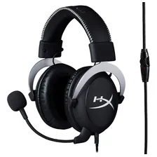 Headset Gamer Kingston Hyperx Cloudx Hx-hs5cx-sr Cor Prata Foto  mini 1