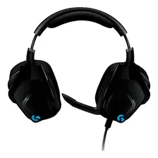 Headset Gamer Logitech G635 Rgb Lightsync Cor Preto Foto mini 1