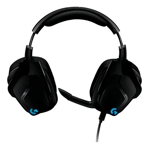 Headset Gamer Logitech G635 Rgb Lightsync Cor Preto Foto 1