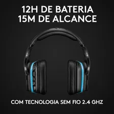 Headset Gamer Sem Fio Logitech G935 Foto mini 4
