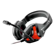 Headset Gamer Warrior Harve P2 Stereo Pretovermelho - Ph101 Foto mini 1
