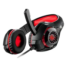 Headset Gamer Warrior Rama Ph219 P3+usb Adaptador P2 Led Cor Vermelho Foto mini 4