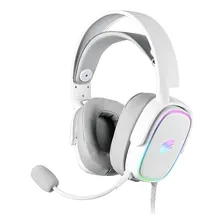 Headset Gamer Zion Virtual Oex Hs415 Surround 7.1 Branco Foto  mini 1