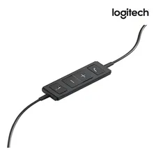 Headset Logitech H570e Stereo Preto Com Fio Usb Foto mini  3