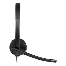 Headset Logitech H570e Stereo Preto Com Fio Usb Foto mini 4