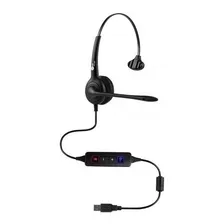 Headset Usb Voip C/ Cancelador De Ruídos Mod. Premium Fp 350 Cor Preto Foto mini  3