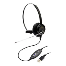 Headset Usb Voip C/ Tubo De Voz Mod. Dh-60t - Zox Foto mini 1