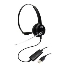 Headset Usb Voip C/ Tubo De Voz Mod. Dh-80t - Zox Foto  mini 1