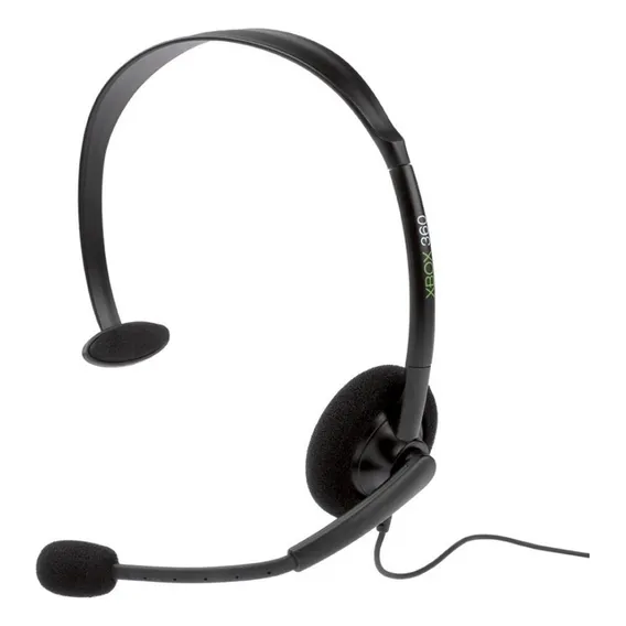 Headset Xbox 360 Preto Foto 1