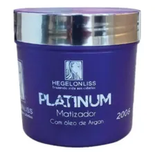 Hegelon Liss Platinum Com Óleo De Argan - Matizador 200g Foto mini 1