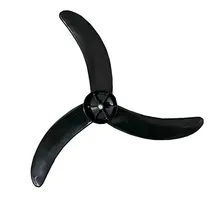Hélice 3 Pás De Plástico Para Ventilador Ventisol 60cm Cor Preto Foto mini 3