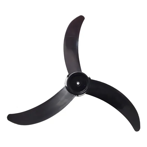 Hélice 3 Pás De Plástico Para Ventilador Ventisol 60cm Cor Preto Foto 1